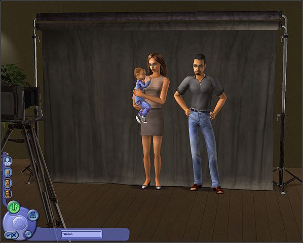 Jeżeli chcemy powiększyć rodzinę, należy znowu, kliknąć na przycisk Stwórz Sima, wykonać kolejno wszystkie powyższe czynności - Poszerzanie rodziny | Zakładanie nowej rodziny | The Sims 2 - The Sims 2 - Pełna Kolekcja - poradniki