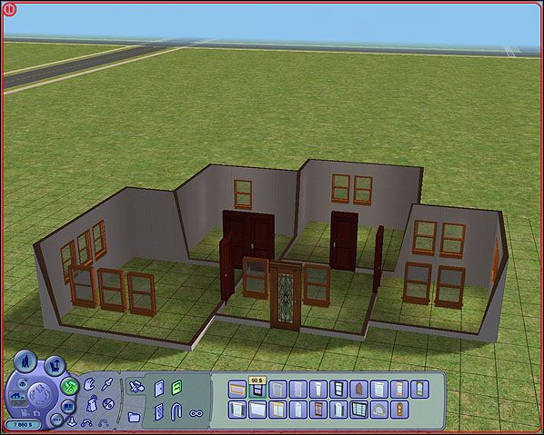 Zarówno drzwi, wejściowe, jak i okna powinny do siebie pasować kolorem i / lub kształtem - Drzwi i okna | The Sims 2 - The Sims 2 - Pełna Kolekcja - poradniki