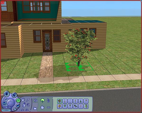 Z ilością roślin nie należy przesadzać, lecz z drugiej strony ich odpowiednia liczba może korzystnie wpłynąć na zmianę wyglądu nawet niezbyt pięknego domu - Ogród | The Sims 2 - The Sims 2 - Pełna Kolekcja - poradniki