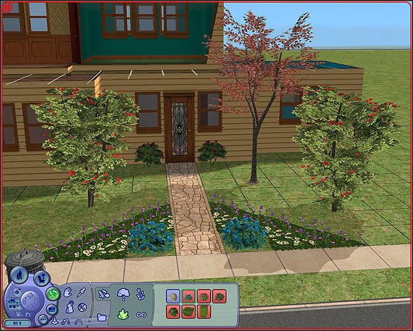 1 - Ogród | The Sims 2 - The Sims 2 - Pełna Kolekcja - poradniki