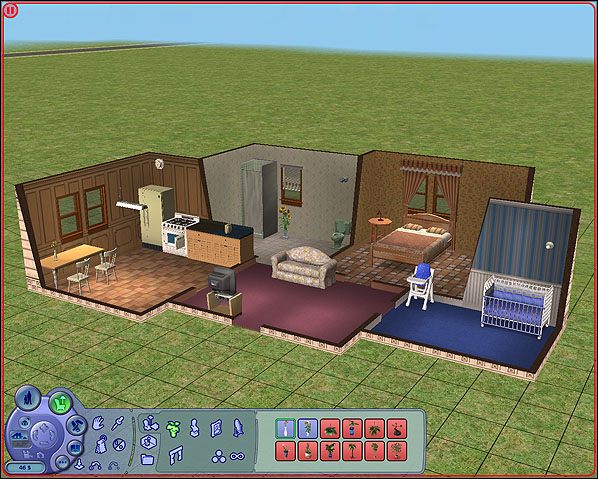 Zakup powyższych sprzętów uważam naprawdę za minimum - Podstawowe wymagane przedmioty | The Sims 2 - The Sims 2 - Pełna Kolekcja - poradniki