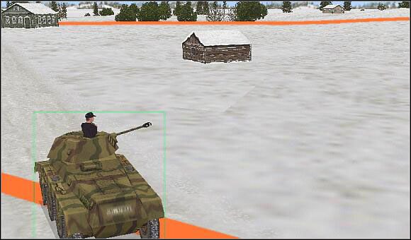 Przykład działania rozkazu Cover Arc dla pojazdu pancernego - Możliwości działania, czyli słowo o rozkazach | Porady - Combat Mission 2: Barbarossa to Berlin - poradnik do gry