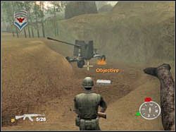 Stopniowo oczyszczaj okolicę kierując się przy tym w prawo - First Kill (3) | Misja 01 | ShellShock Nam 67 - ShellShock: Nam 67 - poradnik do gry