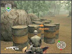 Kieruj się w prawo a następnie w lewo - First Kill (4) | Misja 01 | ShellShock Nam 67 - ShellShock: Nam 67 - poradnik do gry