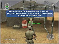 Porozglądaj się trochę po obozie - Baza | Misja 01 | ShellShock Nam 67 - ShellShock: Nam 67 - poradnik do gry