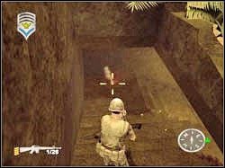 Do cel, w których są przetrzymywani jeńcy prowadzi drabina - Fort Assault (4) | Misja 03 | ShellShock Nam 67 - ShellShock: Nam 67 - poradnik do gry