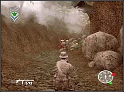 Ruszaj dalej, drogę do obozu wroga będzie Ci wskazywał kompas - Montys People (3) | Misja 06 | ShellShock Nam 67 - ShellShock: Nam 67 - poradnik do gry