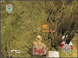 Zanim cokolwiek zrobisz, będziesz musiał rozbroić aż dwie znajdujące się tu pułapki - Artillery Hill (1) | Misja 07 | ShellShock Nam 67 - ShellShock: Nam 67 - poradnik do gry