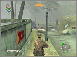 Na lewo od wzgórza, na którym przyczaił się operator CKM-u spotkasz większą grupkę przeciwników - Men Down (1) | Misja 08 | ShellShock Nam 67 - ShellShock: Nam 67 - poradnik do gry