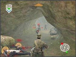 Jeśli masz jeszcze przy sobie M60, to z pewnością docenisz teraz jego walory - Men Down (3) | Misja 08 | ShellShock Nam 67 - ShellShock: Nam 67 - poradnik do gry