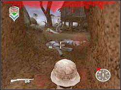 Wpadniesz tu na kolejnych wrogów - China Beach (1) | Misja 11 | ShellShock Nam 67 - ShellShock: Nam 67 - poradnik do gry