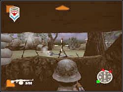 Po pewnym czasie powinieneś zauważyć, że przeciwnicy zmienią kierunek ataku - China Beach (1) | Misja 11 | ShellShock Nam 67 - ShellShock: Nam 67 - poradnik do gry