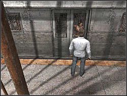 Znajdziesz się w pobliżu pociągu, w którym uwięziona została Cynthia - Podziemne przejście (4) | Etap 2 w Silent Hill 4 The Room - Silent Hill 4: The Room - poradnik do gry