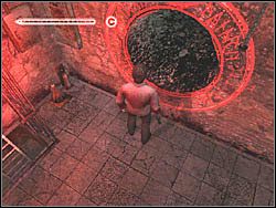 Tutaj natkniesz się na dziurę - Podziemne przejście (6) | Etap 2 w Silent Hill 4 The Room - Silent Hill 4: The Room - poradnik do gry