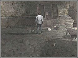 Wejdź do środka, a następnie zabierz dwie kartki - jedną spod półki z książkami - Las (5) | Etap 3 w Silent Hill 4 The Room - Silent Hill 4: The Room - poradnik do gry