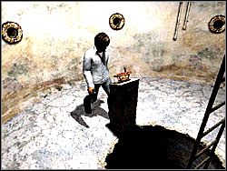 Teraz musisz ustawić je tak, aby znajdowało się dokładnie nad taką samą celą na pierwszym piętrze - Podwodne więzienie (4) | Etap 4 w Silent Hill 4 The Room - Silent Hill 4: The Room - poradnik do gry