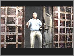 Kiedy wszystkie pomieszczenia tego typu będą ustawione w jednej linii pionowej, wyświetli ci się scenka z mężczyzną opuszczającym swoją celę (tak, to ten, którego spotkałeś tuż po rozpoczęciu poziomu) - Podwodne więzienie (5) | Etap 4 w Silent Hill 4 The Room - Silent Hill 4: The Room - poradnik do gry