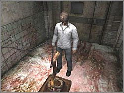 Ten drugi znajdziesz w pomieszczeniu z figurką węża - Szpital (2) | Etap 7 w Silent Hill 4 The Room - Silent Hill 4: The Room - poradnik do gry