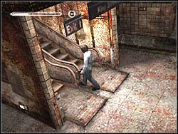 Idź przed siebie, aż dojdziesz do ruchomych schodów - Dworzec po raz drugi (3) | Etap 8 w Silent Hill 4 The Room - Silent Hill 4: The Room - poradnik do gry