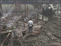 Wkrótce dojdziesz do domku - Las po raz drugi (1) | Etap 9 w Silent Hill 4 The Room - Silent Hill 4: The Room - poradnik do gry