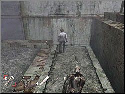 Następnie wróć do miejsca z wieloma płonącymi świecami i tym razem skieruj swe kroki dalej - Las po raz drugi (2) | Etap 9 w Silent Hill 4 The Room - Silent Hill 4: The Room - poradnik do gry