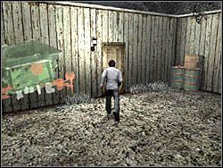 Kiedy wrócisz do lasu, skorzystaj z drzwi pokazanych na rysunku - Las po raz drugi (3) | Etap 9 w Silent Hill 4 The Room - Silent Hill 4: The Room - poradnik do gry