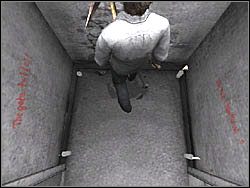po której będziesz musiał wyjąć ze ściany Kilof Nadziei (Pickaxe of Hope) - Pokój 302 przeszłości (1) | Etap 12 w Silent Hill 4 The Room - Silent Hill 4: The Room - poradnik do gry