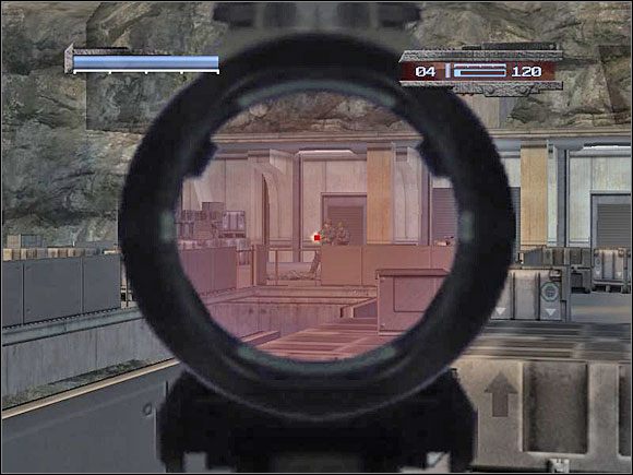 Stojąc dość daleko od przeciwników nie musimy męczyć się strzelając ze standardowego celownika - Poradnik do gry - Porady - kill.switch - poradnik do gry