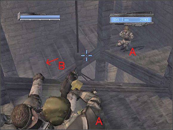 Po rozpoczęciu misji zejdź ze schodów - Misja 14 - The Rabbit Hole | kill.switch - kill.switch - poradnik do gry