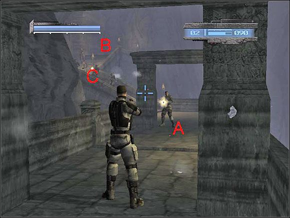 Na początek przejdź przez pierwsze wrota na mostek - Misja 16 - All The Things She Said | kill.switch - kill.switch - poradnik do gry