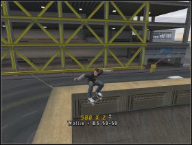 Po lewej wariant 1, po prawej wariant 2 (poćwicz, a na pewno się uda) - Wprowadzenie | Uczelnia Tony Hawks Pro Skater 4 - Tony Hawks Pro Skater 4 - poradnik do gry