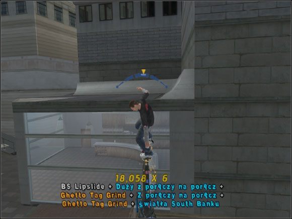 Uczep się policyjnego motocykla - Opisy zadań | Londyn | Tony Hawks Pro Skater 4 - Tony Hawks Pro Skater 4 - poradnik do gry