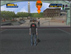 Mapa: Uczelnia - Tony Hawk - wielka rampa | Tryb kariery | Tony Hawks Pro Skater 4 - Tony Hawks Pro Skater 4 - poradnik do gry