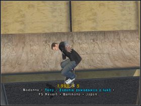 Pierwszy i drugi etap wykonane - Tony Hawk - wielka rampa | Tryb kariery | Tony Hawks Pro Skater 4 - Tony Hawks Pro Skater 4 - poradnik do gry