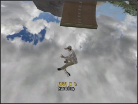 Po lewej: mimo wszystko trafiłem w pętlę - Bob Burnquist - pętla | Tryb kariery | Tony Hawks Pro Skater 4 - Tony Hawks Pro Skater 4 - poradnik do gry