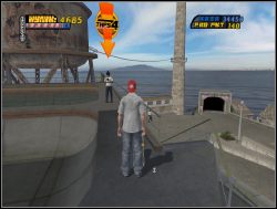 Mapa: Alcatraz - Rune Glifberg - party w basenie | Tryb kariery | Tony Hawks Pro Skater 4 - Tony Hawks Pro Skater 4 - poradnik do gry