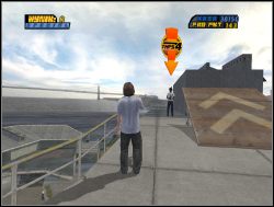 Mapa: Alcatraz - Bam Margera - szczyt głupoty | Tryb kariery | Tony Hawks Pro Skater 4 - Tony Hawks Pro Skater 4 - poradnik do gry