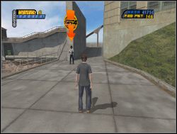 Mapa: Londyn - Elissa Steamer - pocztówki z Alcatraz | Tryb kariery | Tony Hawks Pro Skater 4 - Tony Hawks Pro Skater 4 - poradnik do gry