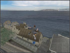 Chyba jeszcze nie miałeś okazji wykonywać tak dalekich skoków - Elissa Steamer - pocztówki z Alcatraz | Tryb kariery | Tony Hawks Pro Skater 4 - Tony Hawks Pro Skater 4 - poradnik do gry