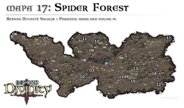 17-01 Wyjście / Wejście do Imp Vilage - Spider Forest | AKT 2 | Beyond Divinity - Beyond Divinity - poradnik do gry
