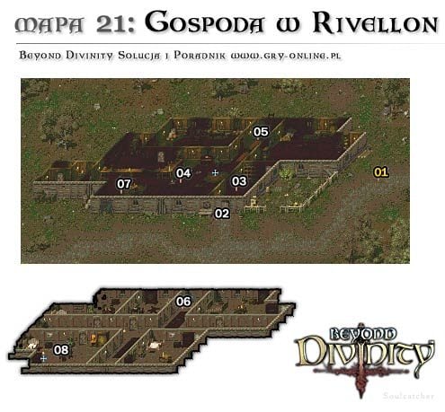 21-01 Tu pojawiamy się przeniesieni przez Nekromantę - Gospoda w Rivellon | AKT 2 | Beyond Divinity - Beyond Divinity - poradnik do gry