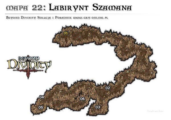 22-01 Tu pojawiamy się przeniesieni przez Szamana podczas walki w podziemiach jego domu - Labirynt Szamana | AKT 2 | Beyond Divinity - Beyond Divinity - poradnik do gry