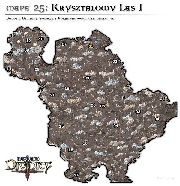 25-01 Wyjście do 24-36 - Miasto Świątyni - Kryształowy Las I (1) | AKT 3 | Beyond Divinity - Beyond Divinity - poradnik do gry