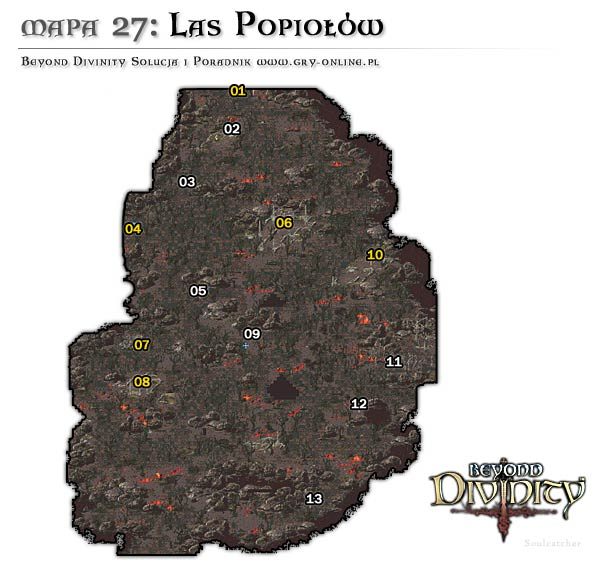 27-01 Wyjście do 24 Miasto Świątyni 24-40 - Las Popiołów (1) | AKT 3 | Beyond Divinity - Beyond Divinity - poradnik do gry