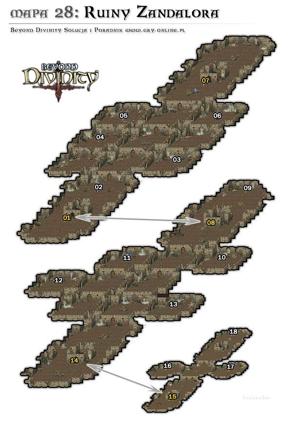 28-01 Wejście z 27-06 - Ruiny Zandalora | AKT 3 | Beyond Divinity - Beyond Divinity - poradnik do gry