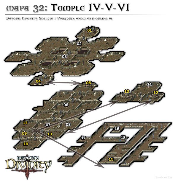 32-01 Wyjście do 31-13 - Świątynia IV-V-VI | AKT 3 | Beyond Divinity - Beyond Divinity - poradnik do gry