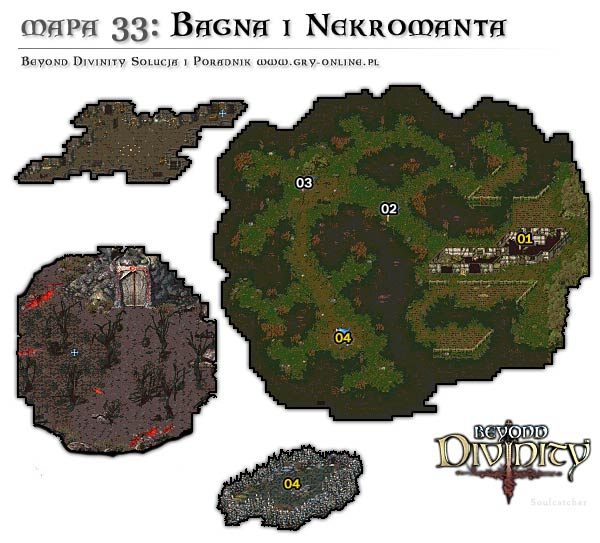 Znowu znajdujemy się u Nekromanty, ale zapowiada się iż nasze podróże zbliżają się ku końcowi, gdyż Nekromanata wysyła nas po rozmowie po ostatni fragment Kryształu - Bagna i Nekromanta | AKT 3 | Beyond Divinity - Beyond Divinity - poradnik do gry