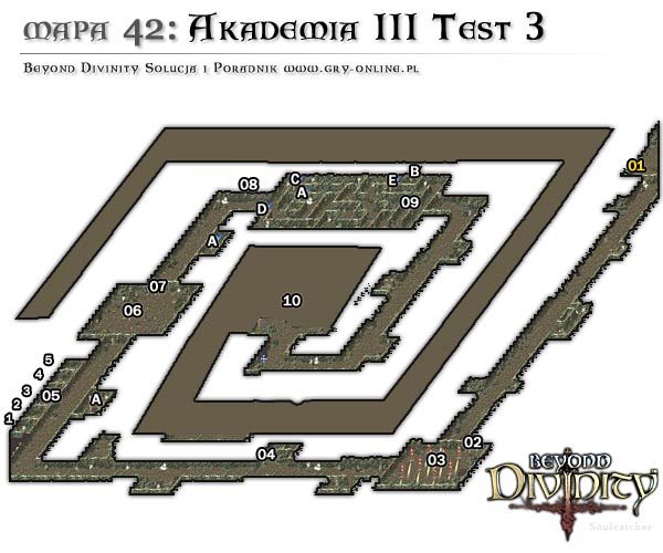 42-01 Do tej lokacji przenosi nas Duch Elder Anbassam - Akademia III Test 3 | AKT 4 | Beyond Divinity - Beyond Divinity - poradnik do gry