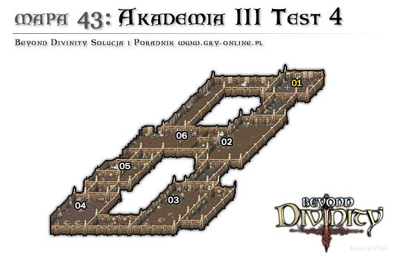 43-01 Tu pojawiamy się przeniesieni z Akademii II - Akademia III Test 4 | AKT 4 | Beyond Divinity - Beyond Divinity - poradnik do gry