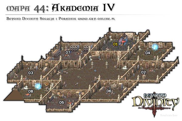 44-01 Wielebny Mędrzec Anlokar - rozmawiamy z nim - Akademia IV (1) | AKT 4 | Beyond Divinity - Beyond Divinity - poradnik do gry